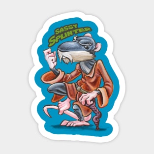 Sassy Splinter Sticker